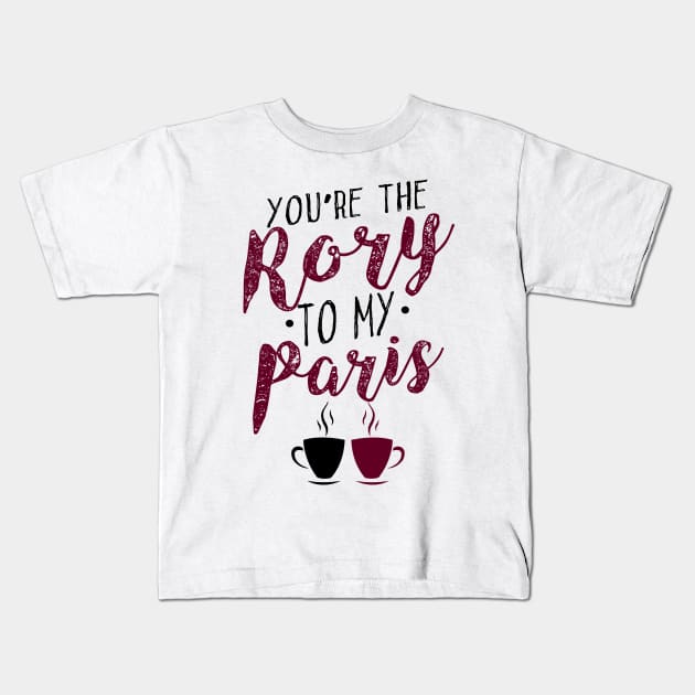 You're the Rory to my Paris Kids T-Shirt by KsuAnn